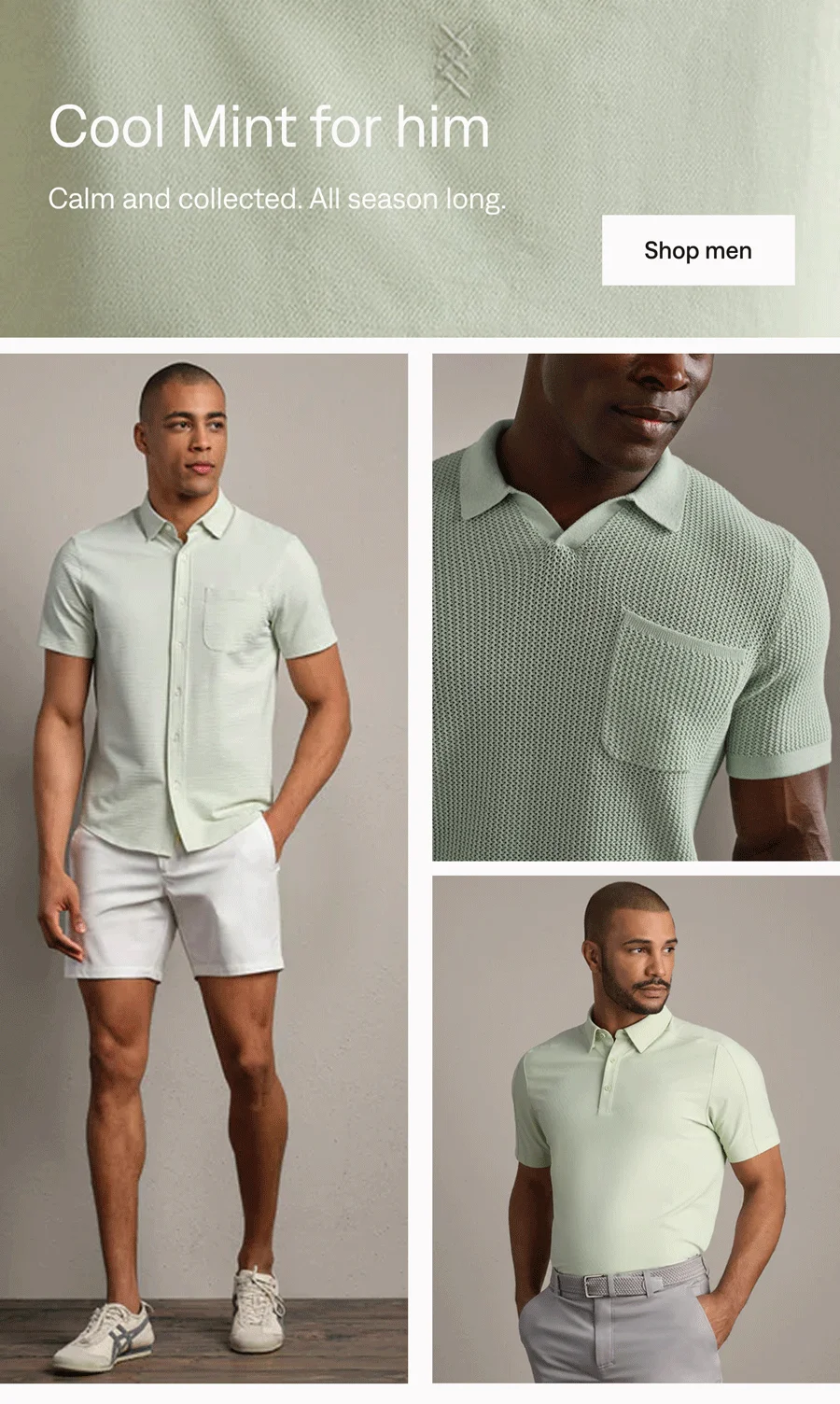 Shop men's cool mint