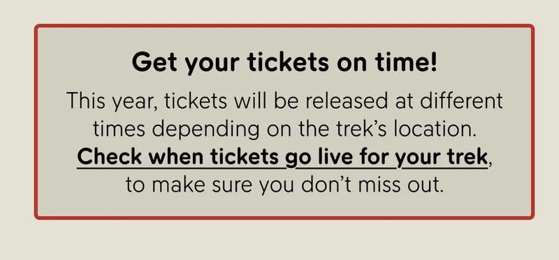 Tickets release