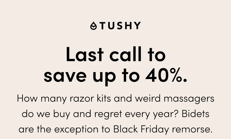 LAST CALL TO SAVE UP TO 40%