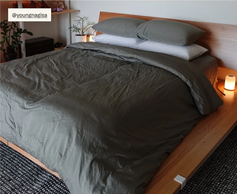 The Bed Frame, styled by @youngnagisa