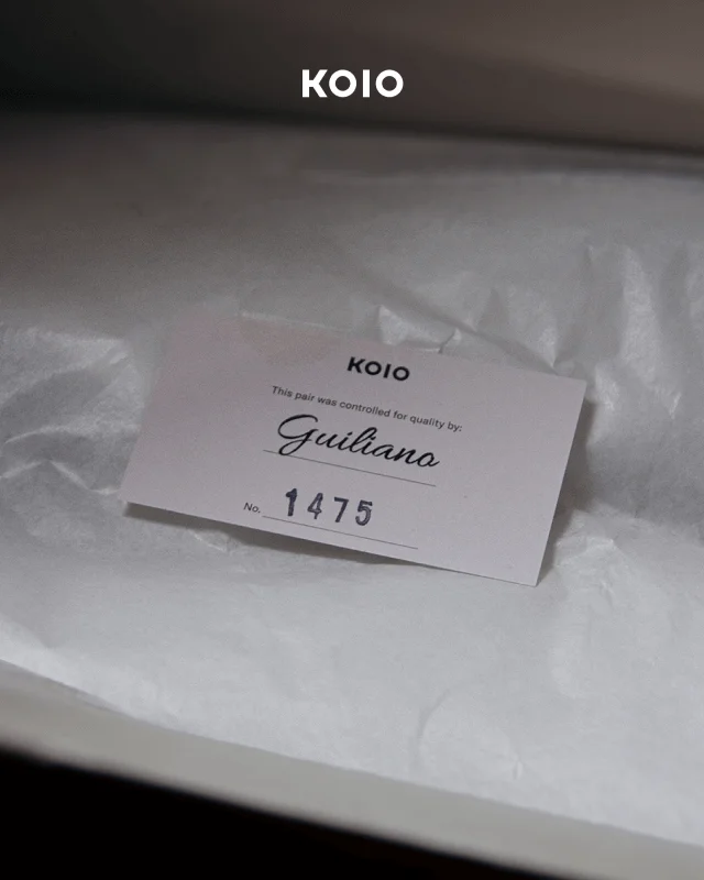 KOIO-This pair was controlled for quality by Guliana-N° 1475