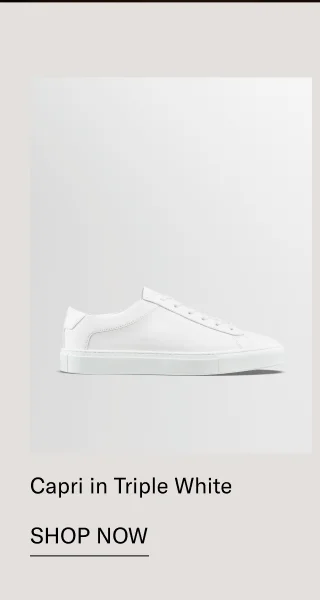 Capri in Triple White-Shop Now