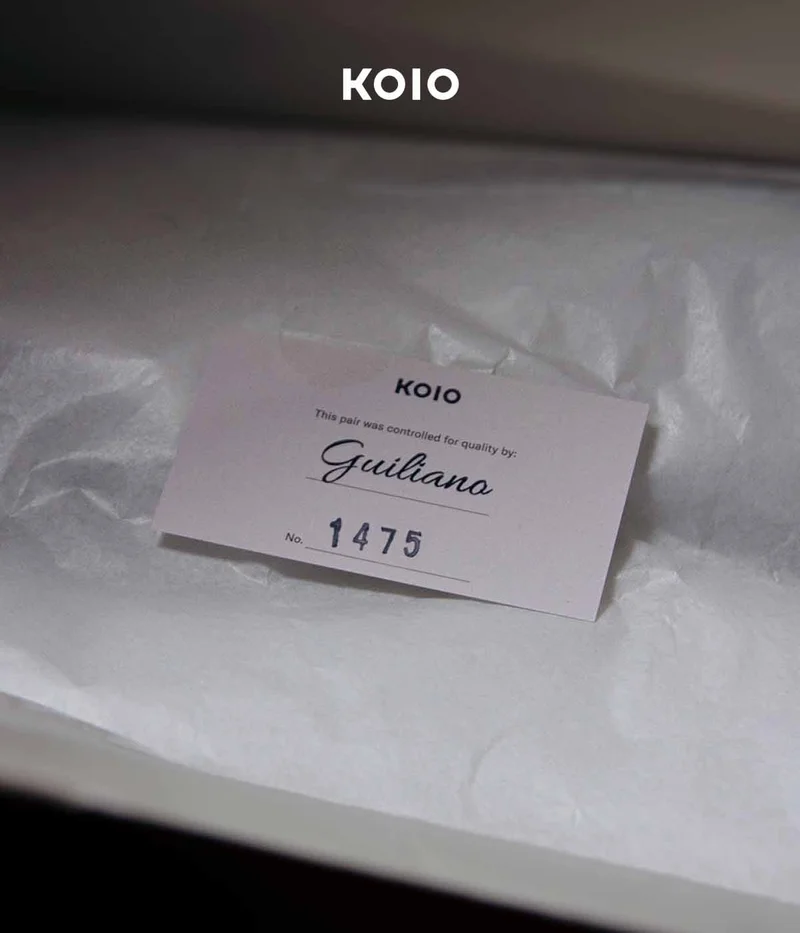 KOIO-This pair was controlled for quality by Guliana-N° 1475