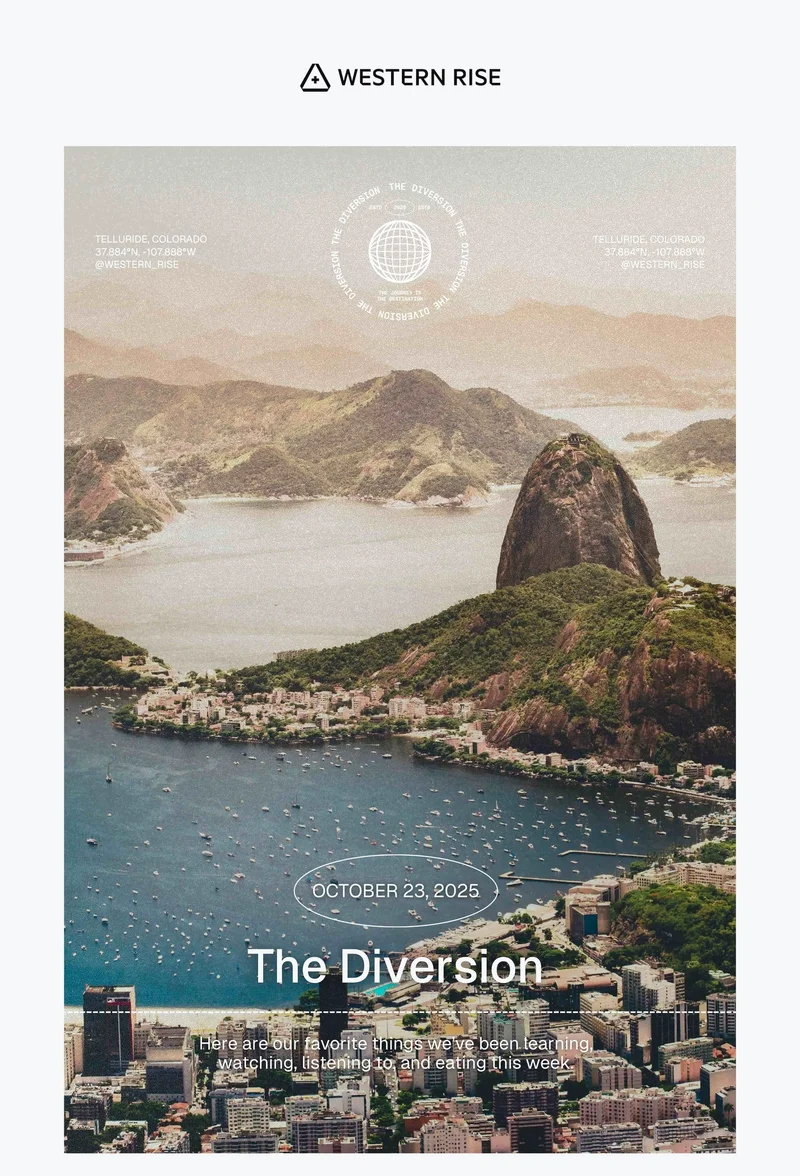 The Diversion: October 23, 2025