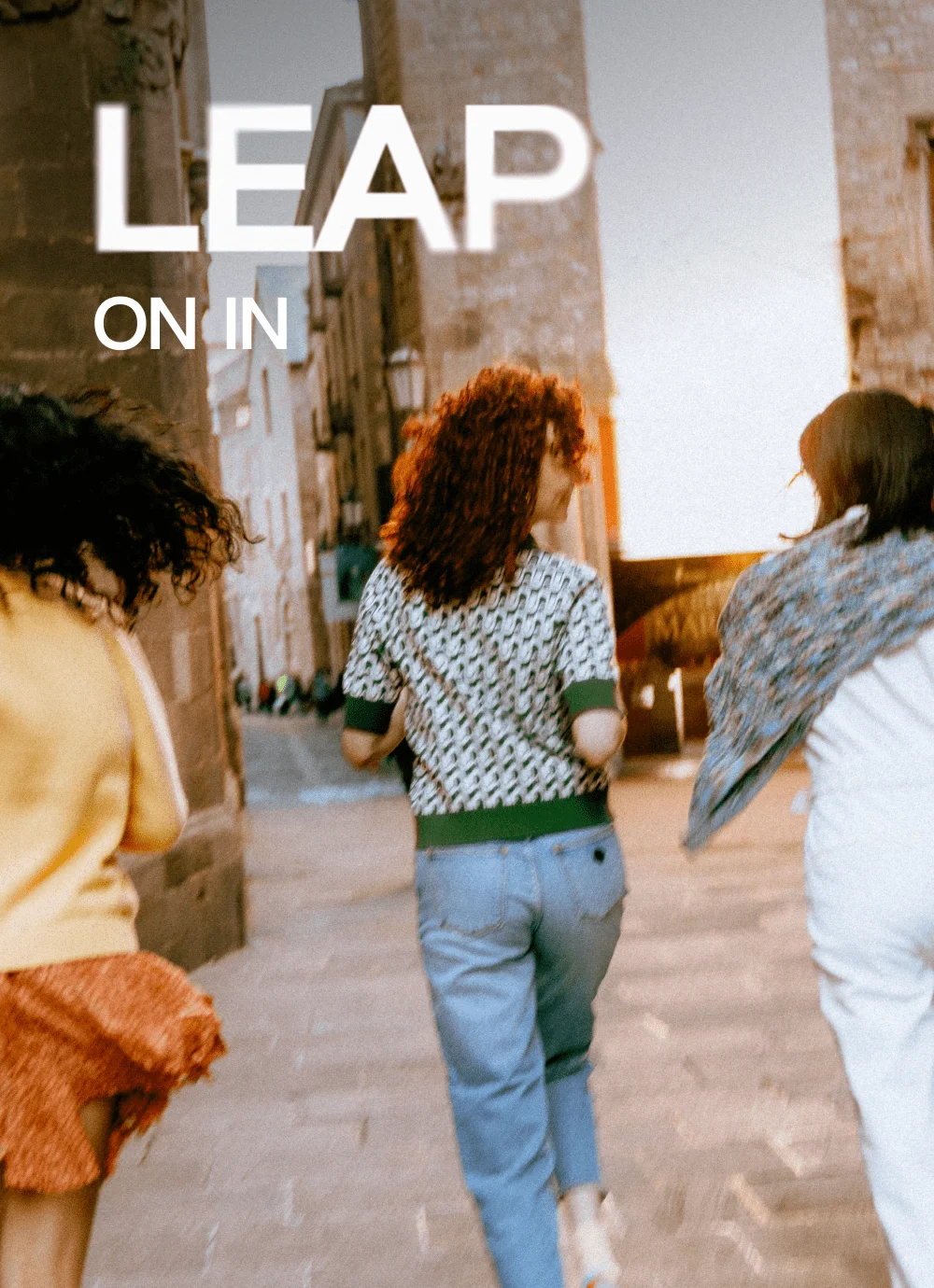 Leap on in