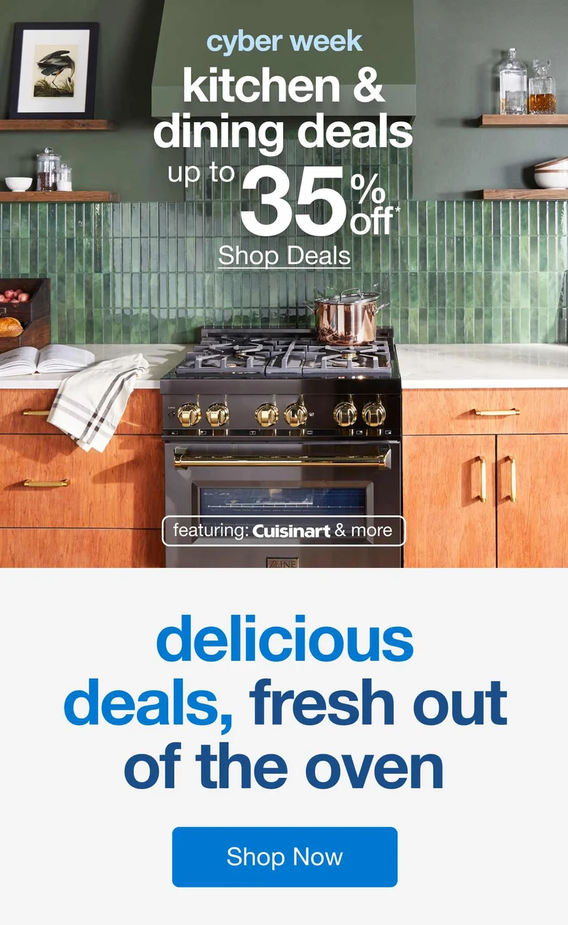 Feast of Savings: Cyber Week Kitchen Finds — Shop Now!