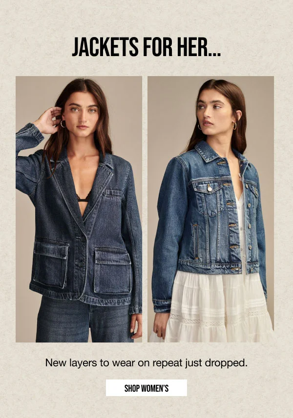 Jacket's for her Shop Women's