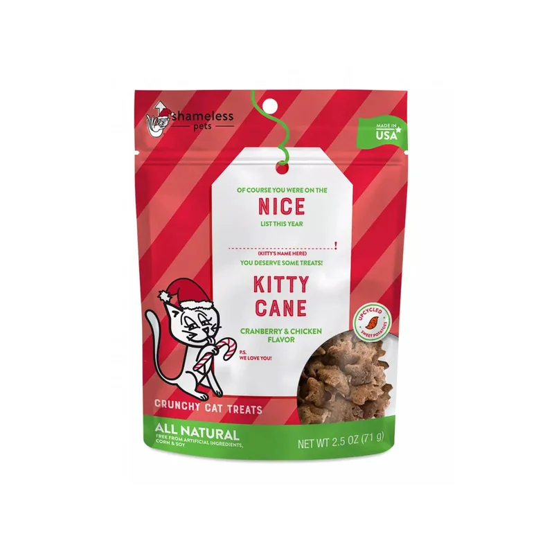 Crunchy Cat Treats, Kitty Cane, 2.5 Oz