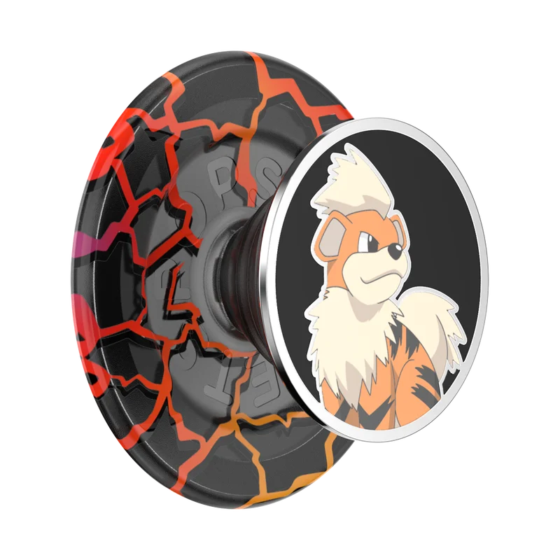 Image of Enamel Stoic Growlithe — MagSafe PopGrip