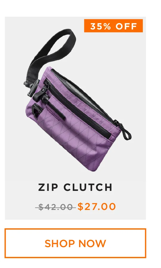 zip clutch