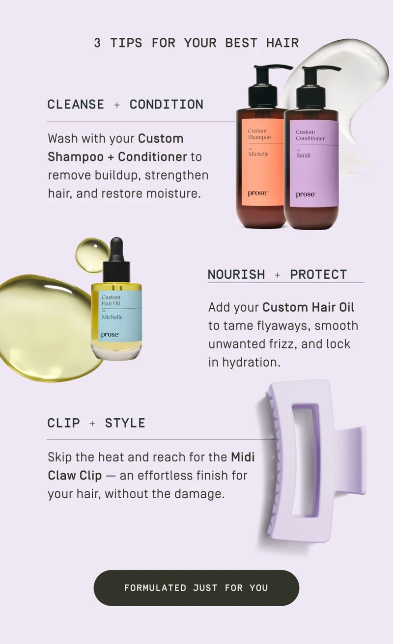 Formulated just for you
