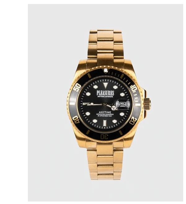 ANYTIME WATCH (GOLD / BLACK)