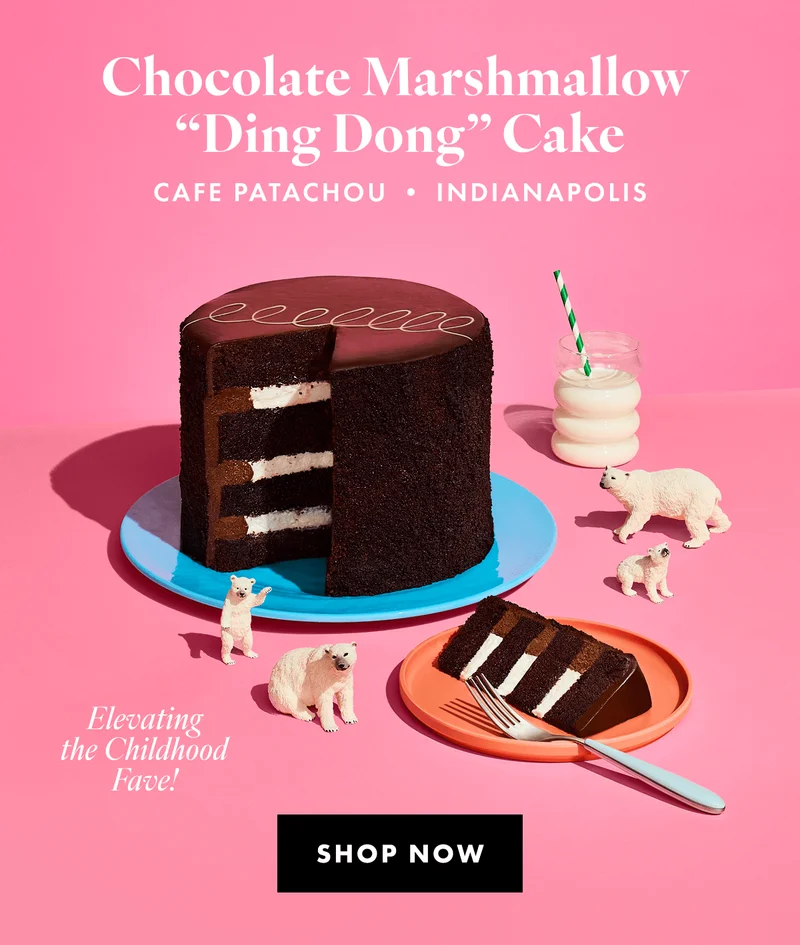 Cafe Patachou's Chocolate Ding Dong Cake Cafe Patachou's Chocolate Ding Dong Cake