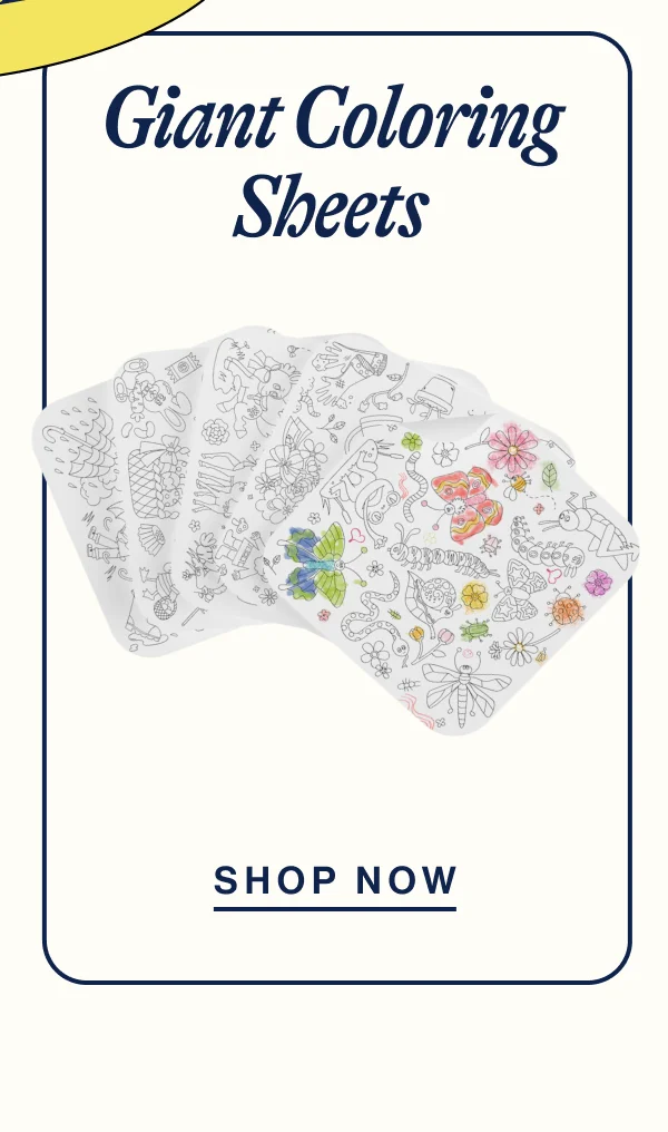 Limited Edition! Spring Giant Coloring Sheets