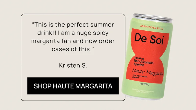 “This is the perfect summer drink!! I am a huge spicy margarita fan and now order cases of this!” Kristen S. | Shop Haute Margarita