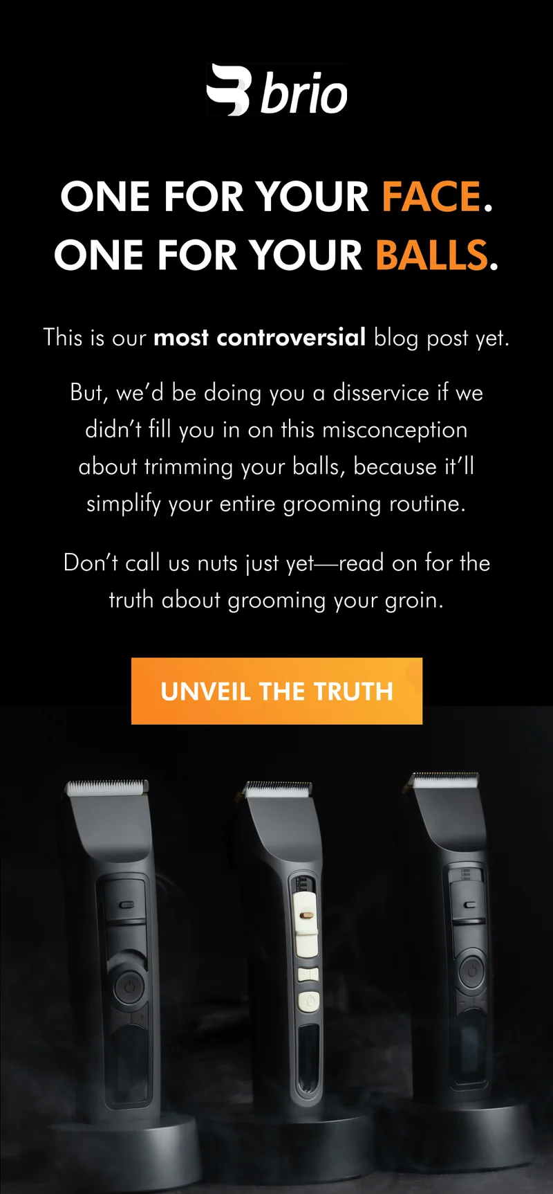 Do your balls need their own trimmer? Read more here.
