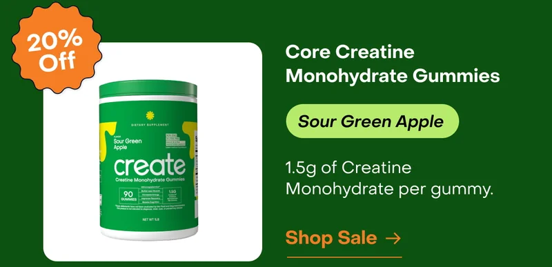 Core Creatine Monohydrate Gummies