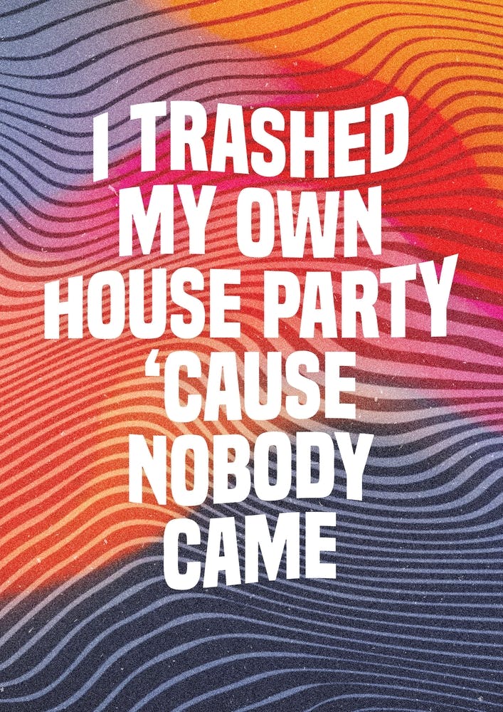 Image of I Trashed My Own House Party 'Cause Nobody Came, Sum 41