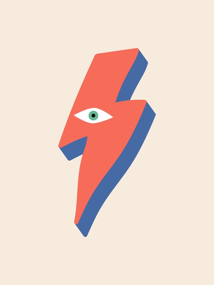 Image of Ziggy Bowie Eye