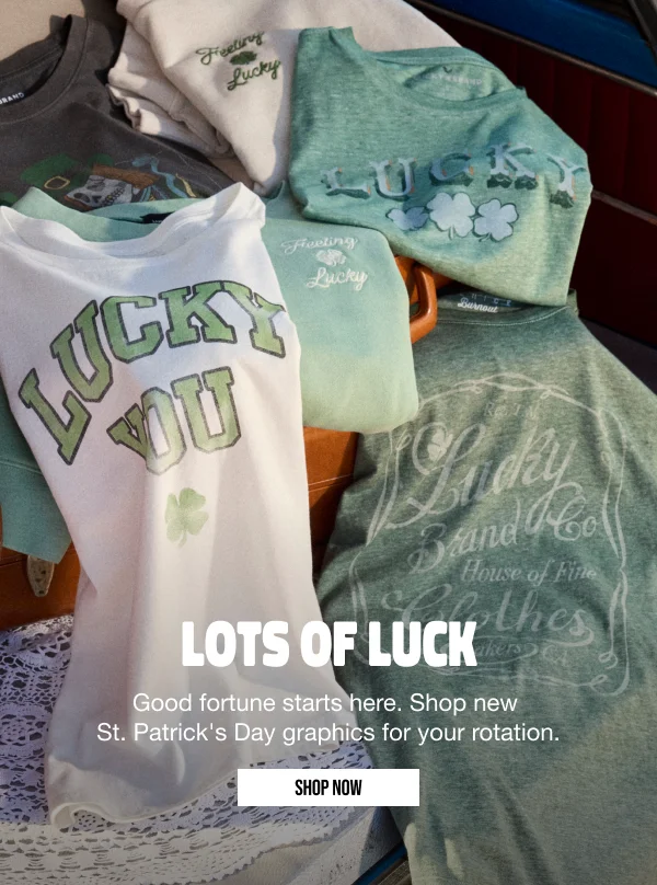 Lots of Luck Shop Now