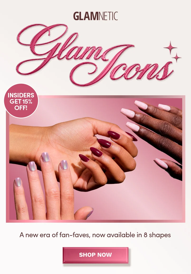 Shop our new Glam Icons Collection