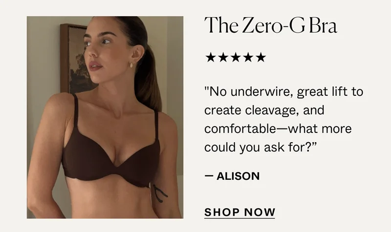 The Zero-G Bra