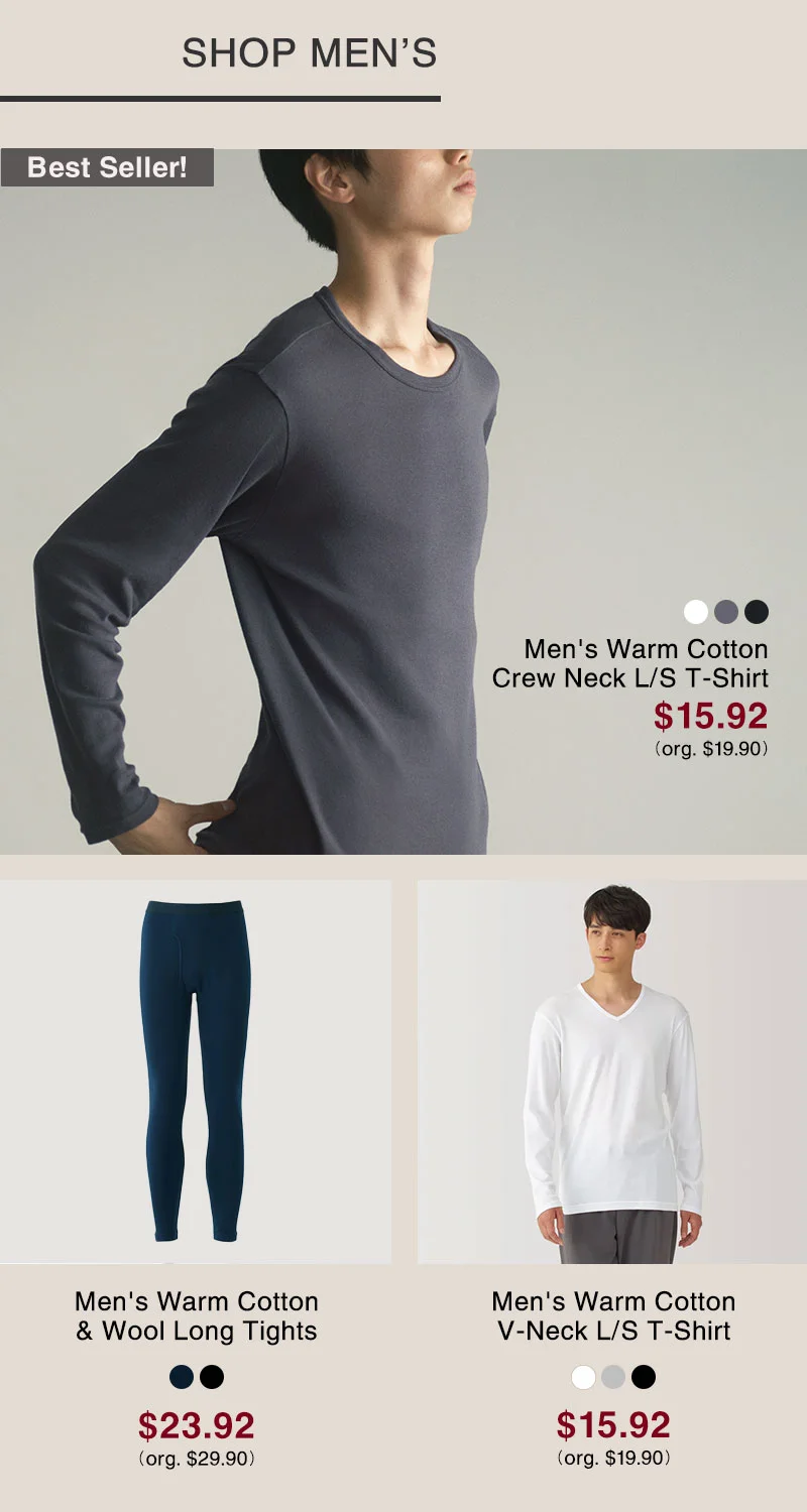 Shop Men's Warm Innerwear