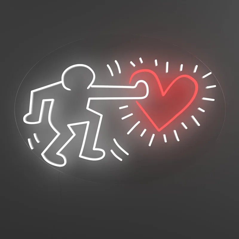 Image of Send Love, YP x Keith Haring
