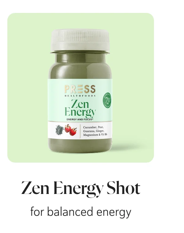 Zen Energy Shot for balanced energy