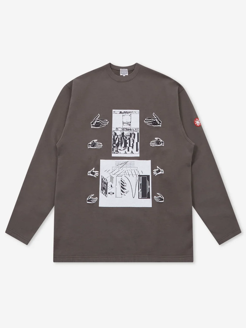 Image of C.E Cav Empt Fk Expdwp Long Sleeve - Charcoal