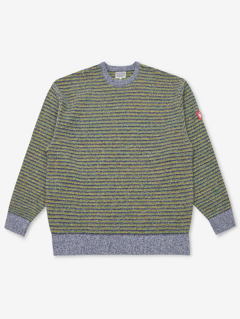 Image of C.E Cav Empt Mix Colours Border Knit - Multi