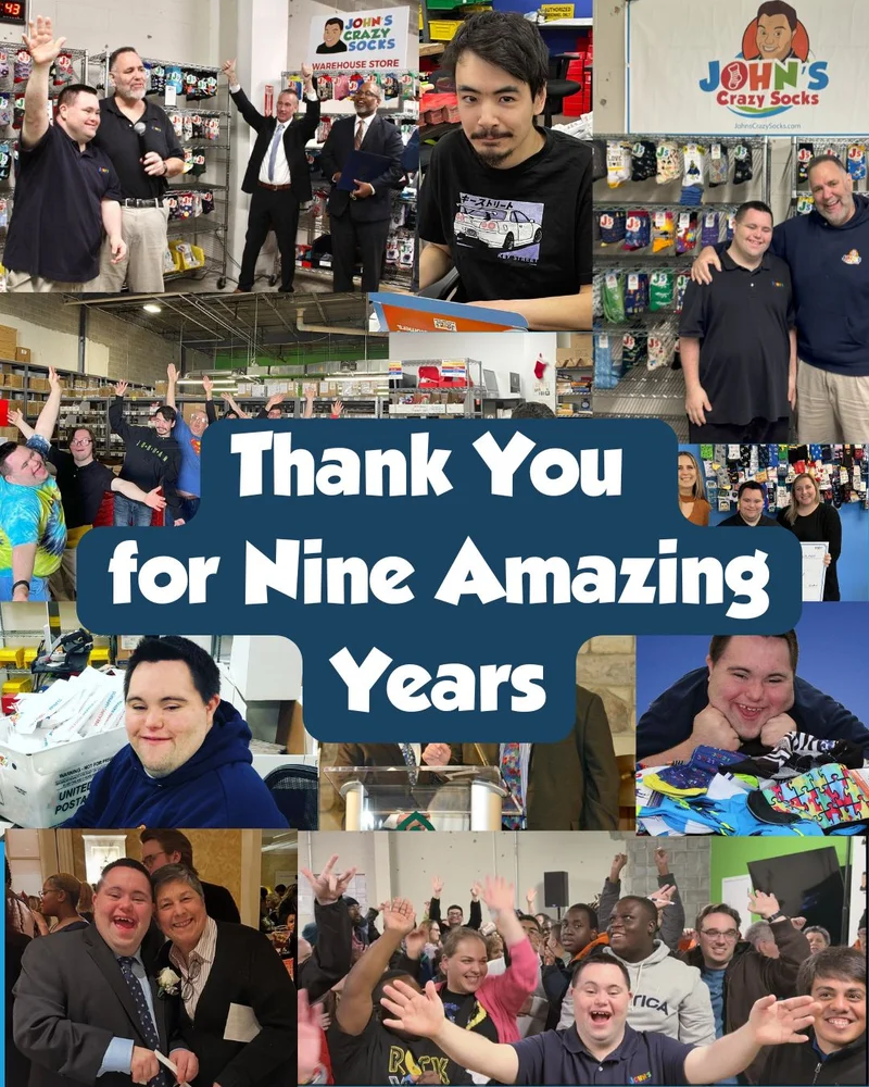 Celebrating 9 Years of Joy, Socks, and Inclusion