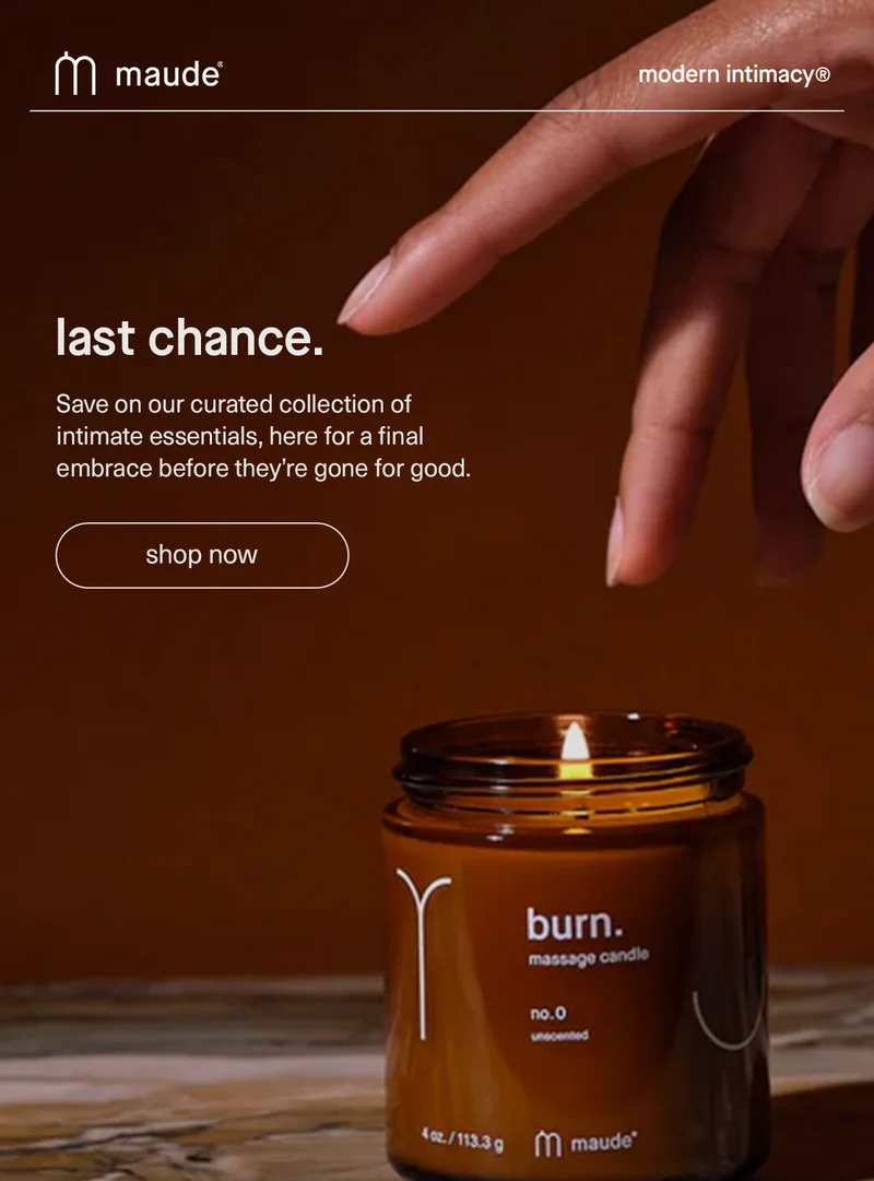 last chance. | shop now