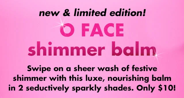 Swipe on a sheer wash of festive shimmer with this luxe, nourishing balm in 2 seductively sparkly shades
