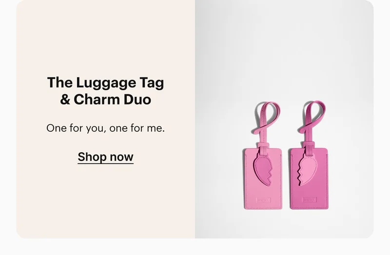 The Luggage Tag & Charm Duo
