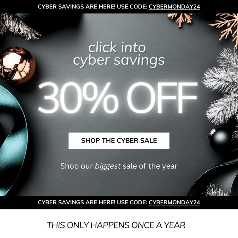Shop the Cyber Monday Sale