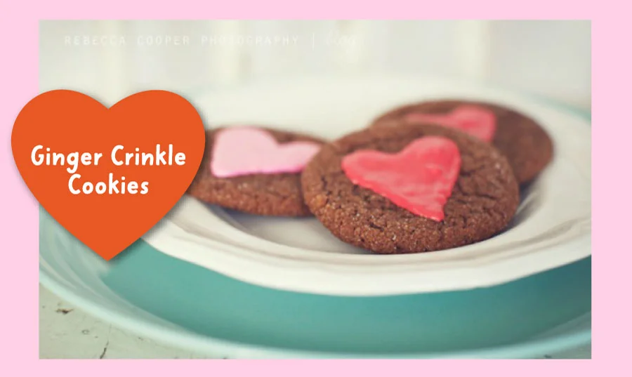 Ginger Crinkle Cookies