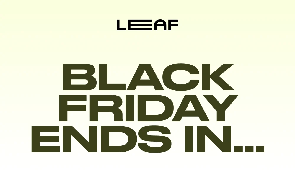 Black Friday Ends In…