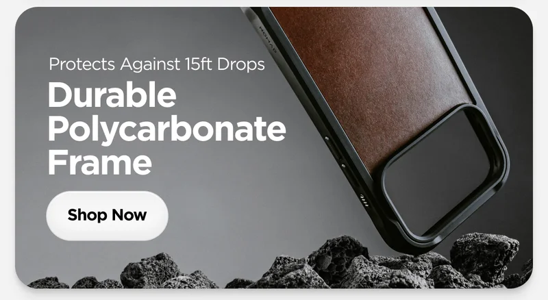 Protects against 15 ft drops. Durable Polycarbonate Frame. Shop Now.