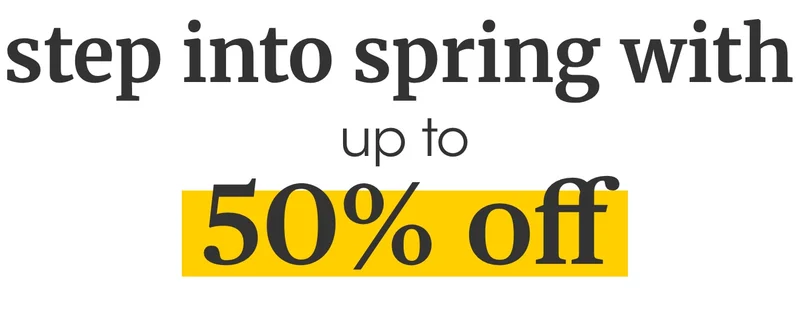 up to 50% off mattresses