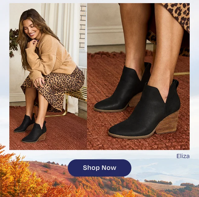 Shop Eliza Heeled Boot - Button