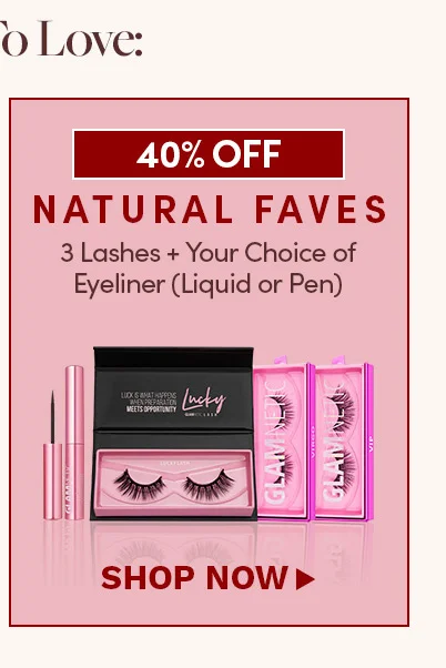 Shop 40% Off Natural Faves