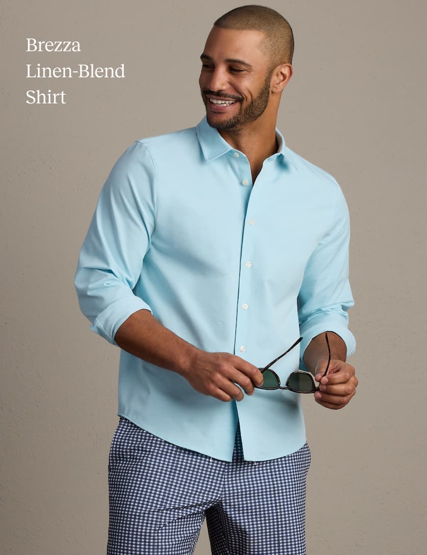 Brezza Linen-Blend Shirt