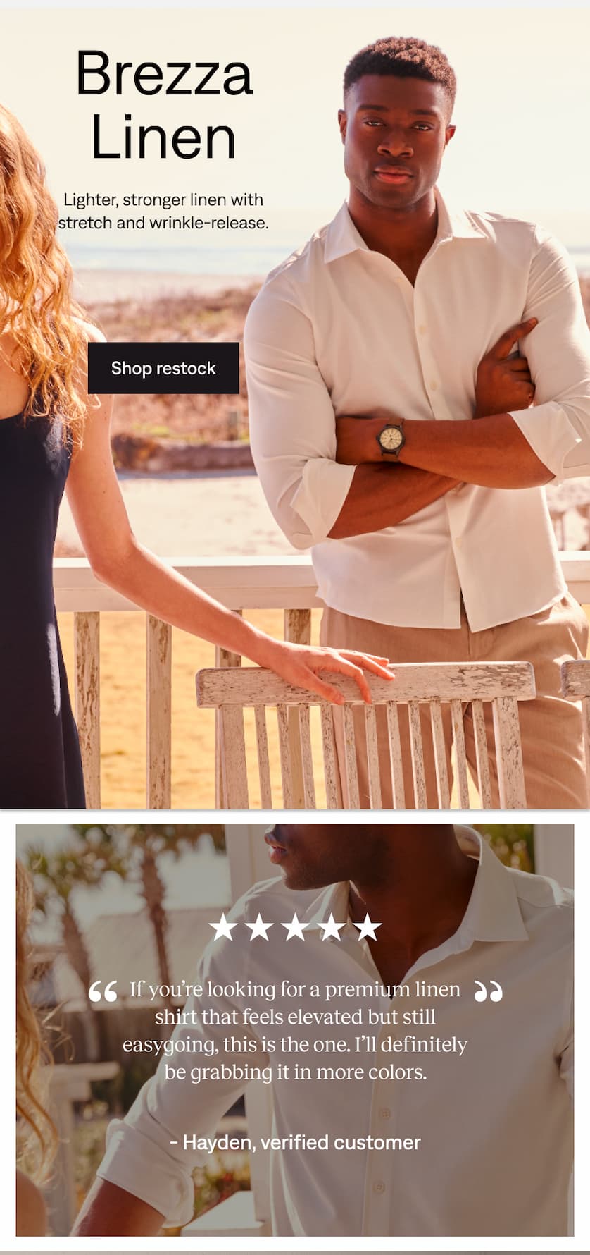 Brezza Linen: Shop the restock
