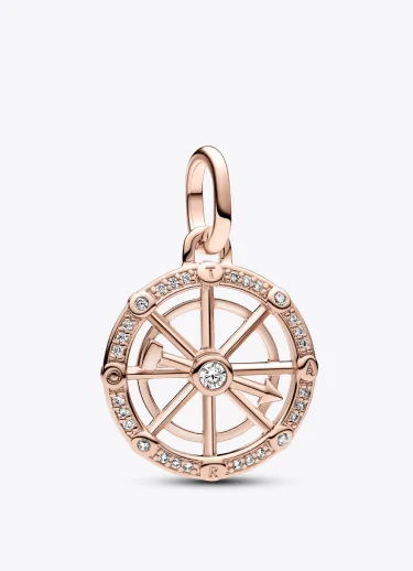 Pandora ME Wheel of Fortune Medallion Charm