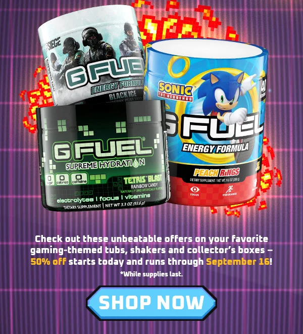 Get 50% OFF Our Video Game Collection with Code "LEVELUP50"