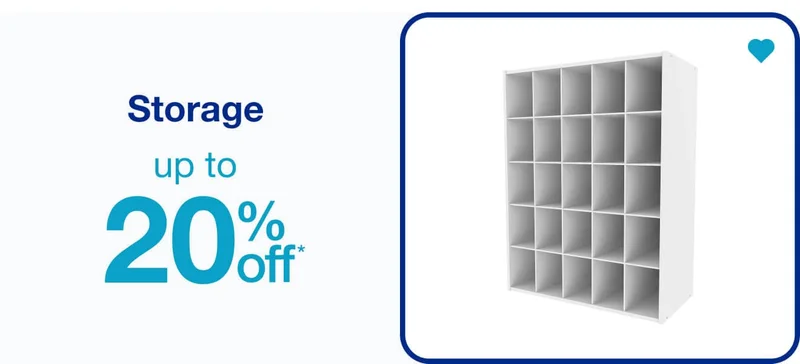 Storage Up To 20% Off - Shop Now!