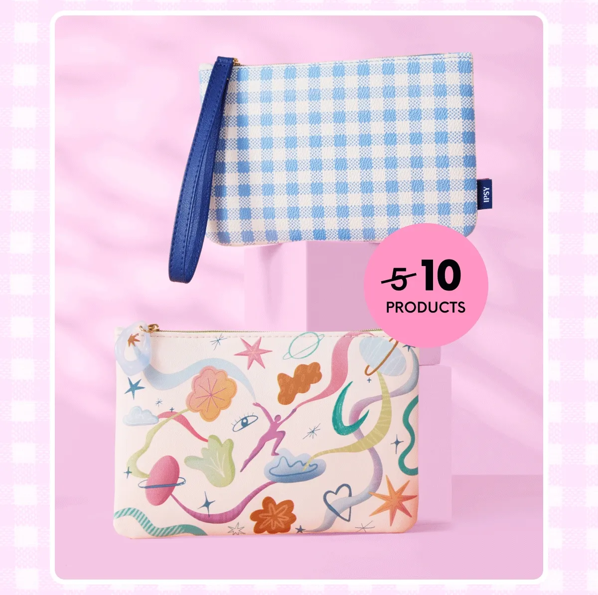 10 PRODUCTS UP TO $180 VALUE*