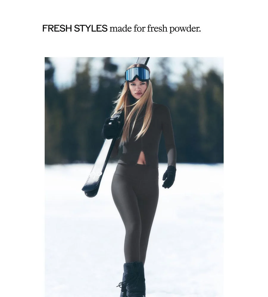 FRESH STYLES made for fresh powder.