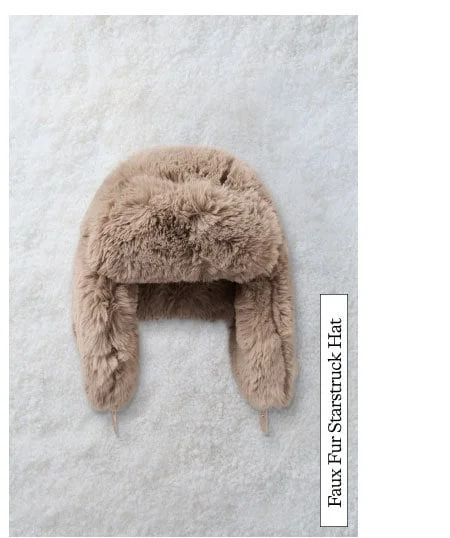 Faux Fur Starstruck Hat
